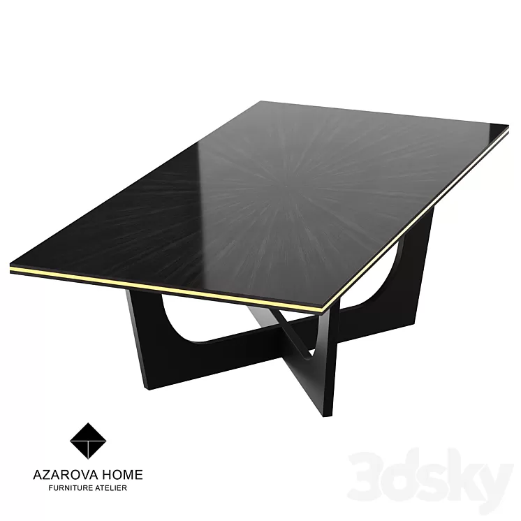 OM Table Azarova home Shagal 3D Model OM Table Azarova home Shagal 3D Model
