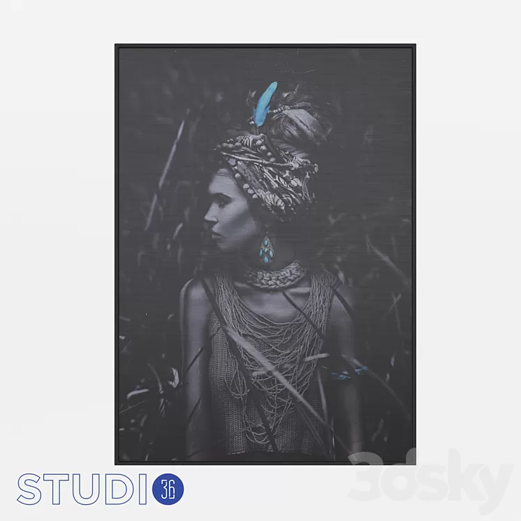 OM Wall decor Dialma Brown DB006290 STUDIO36SHOP.RU 3D Model OM Wall decor Dialma Brown DB006290 STUDIO36SHOP.RU 3D Model