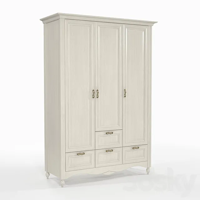 “OM” Wardrobe Svetlitsa SHS-5 (2) 3D Model
