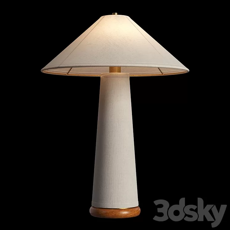 Ombra White Table Lamp 3D Model Free Download Ombra White Table Lamp 3D Model Free Download