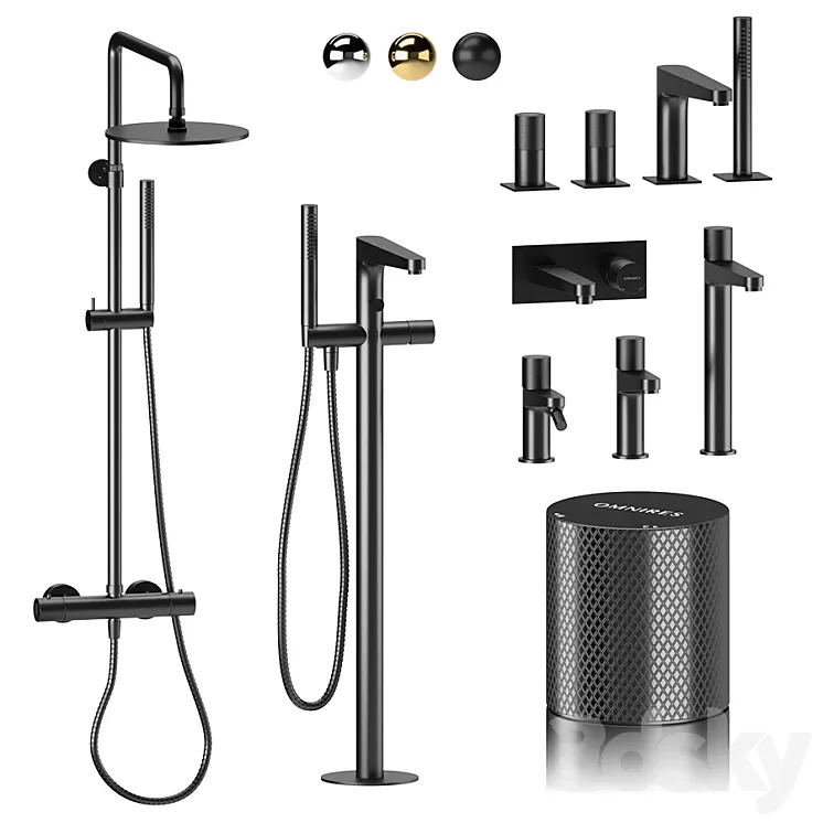 Omnires Contour set 2 3D Model