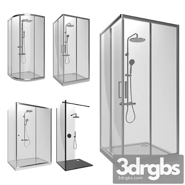 Omnires shower enclosures set 2 Omnires shower enclosures set 2