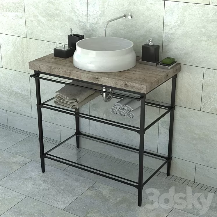 Omvivo Bath 3D Model Omvivo Bath 3D Model