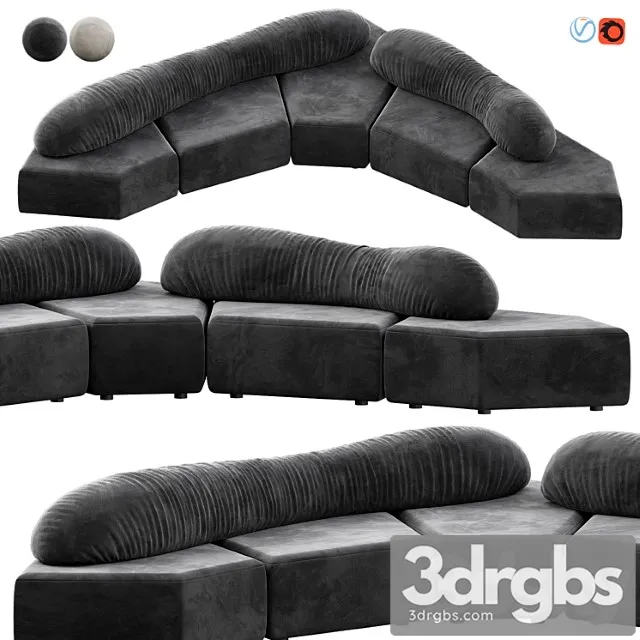 On The Rocks by Edra 3D Model Download