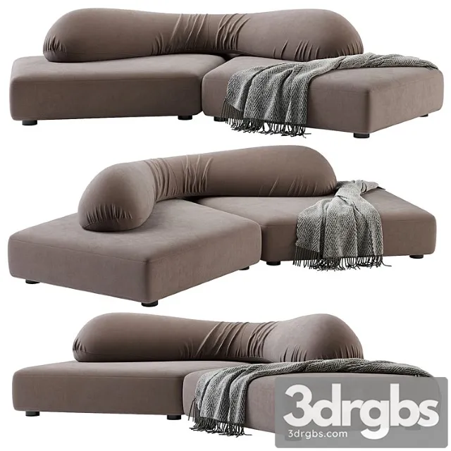 On The Rocks Edra Sofa 3D Model Download