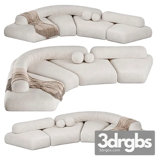 On The Rocks Sofa 6 3D Model Download