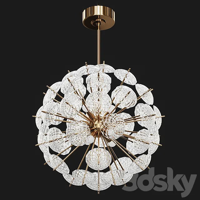 One of Two Large Modernist 3D Model One of Two Large Modernist 3D Model