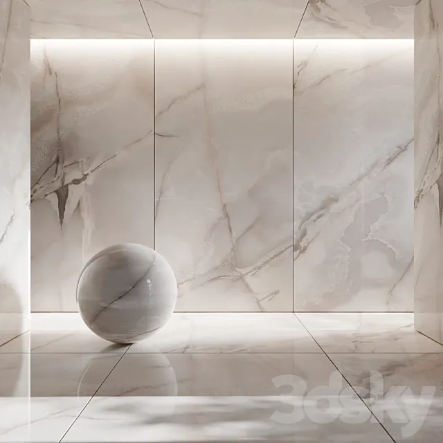 Onice Perla Porcelain Tiles 3D Model Onice Perla Porcelain Tiles 3D Model