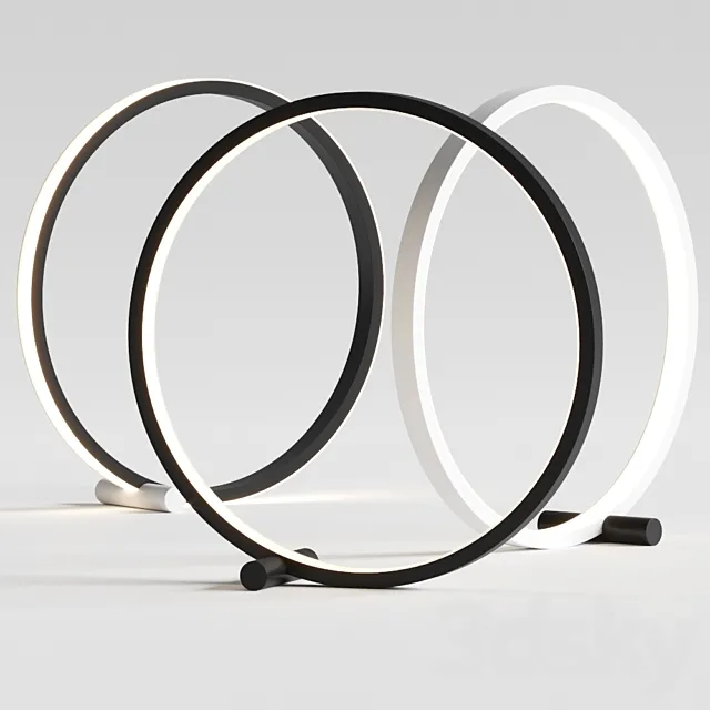 Onok Lighting Hoop Sobremesa Lamps 3D Model Onok Lighting Hoop Sobremesa Lamps 3D Model