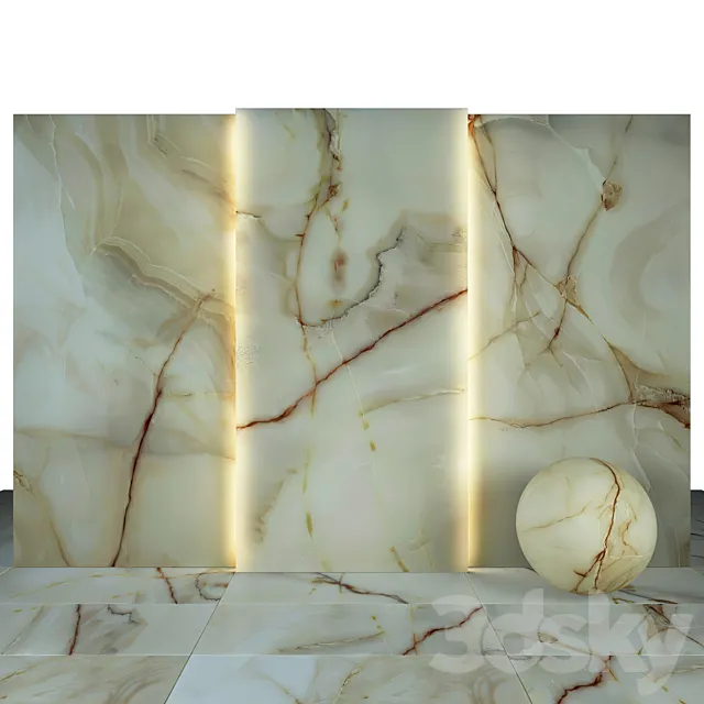 Onyx Blanche 01 3D Model