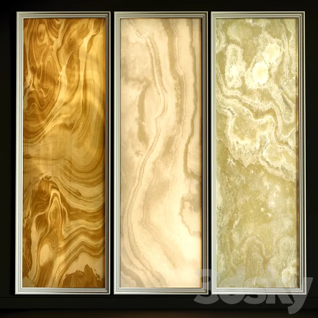 Onyx marble with backlight 3DModel Onyx marble with backlight 3DModel
