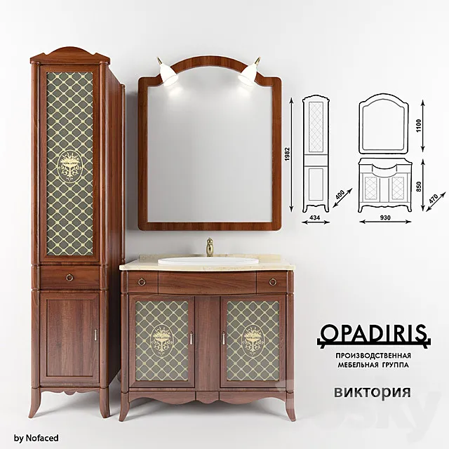 opadiris victoria _ Victoria opadiris 3D Model opadiris victoria _ Victoria opadiris 3D Model