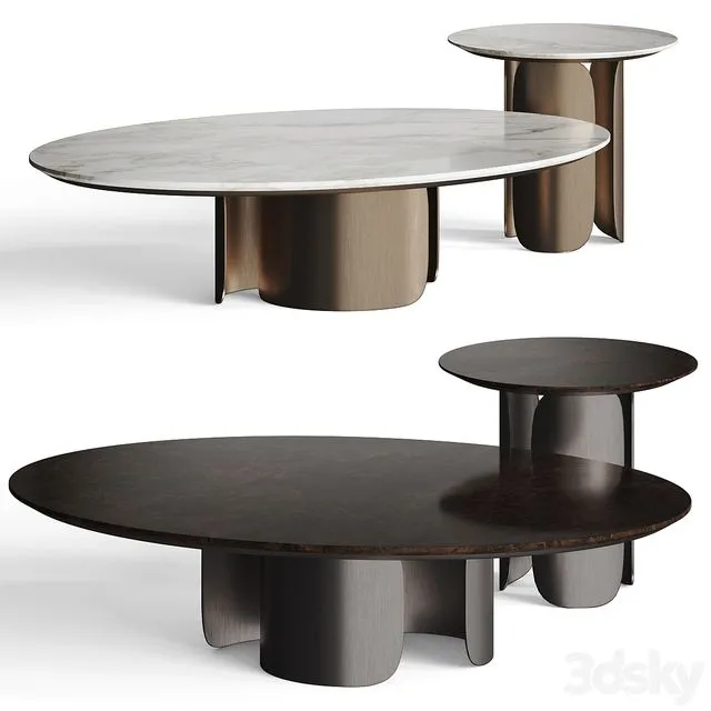 Opera Contemporary Gabriel Coffee Table 3D Model Opera Contemporary Gabriel Coffee Table 3D Model