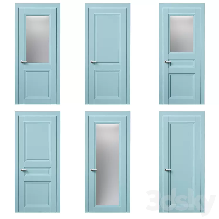 Opera doors 3D Model