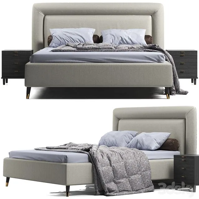 Opera Ramiro Bed 3D Model Opera Ramiro Bed 3D Model