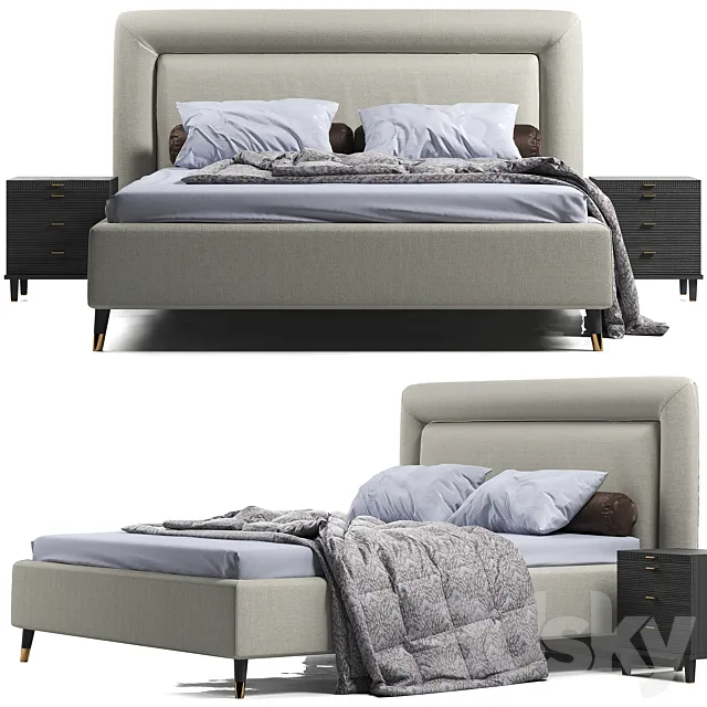 Opera Ramiro Bed 3DModel Opera Ramiro Bed 3DModel