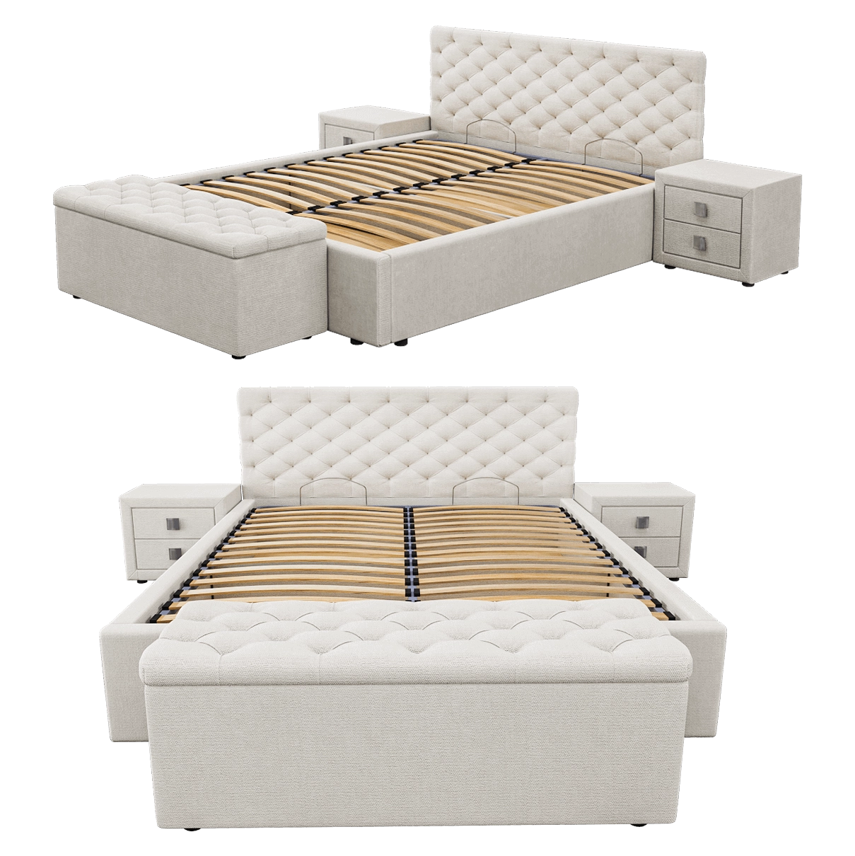 Orac Decor – Bed Kalinka small 3D Model Orac Decor – Bed Kalinka small 3D Model