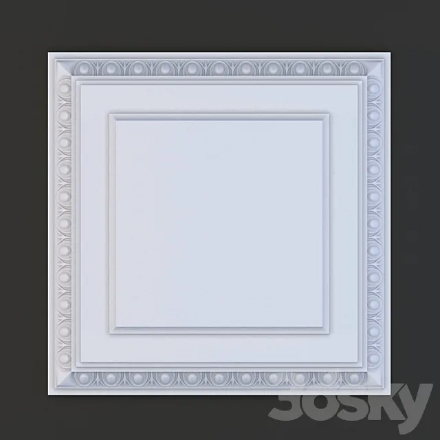 Orac Decor F31 ceiling decoration 2014 3D Model Orac Decor F31 ceiling decoration 2014 3D Model