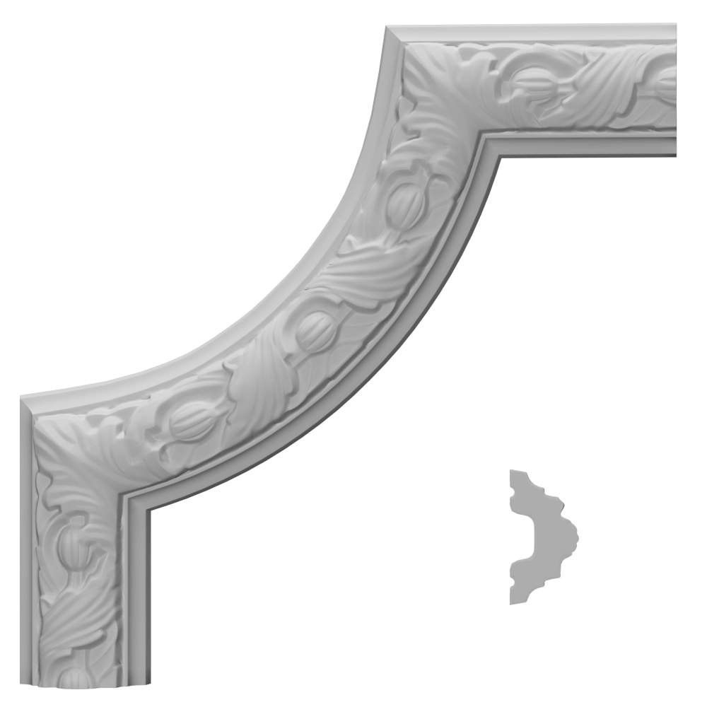 Orac Decor – Molding P101A 3D Model Orac Decor – Molding P101A 3D Model