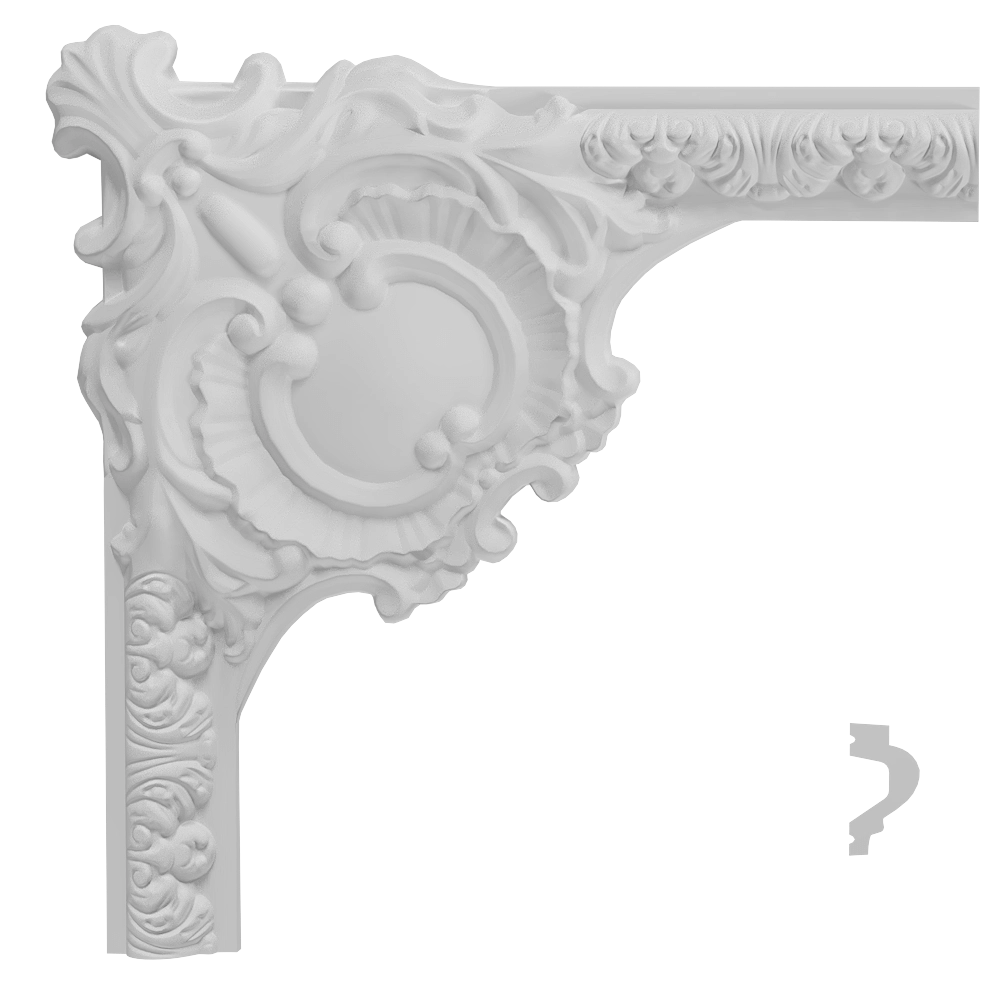 Orac Decor  – Molding P3020A 3D Model