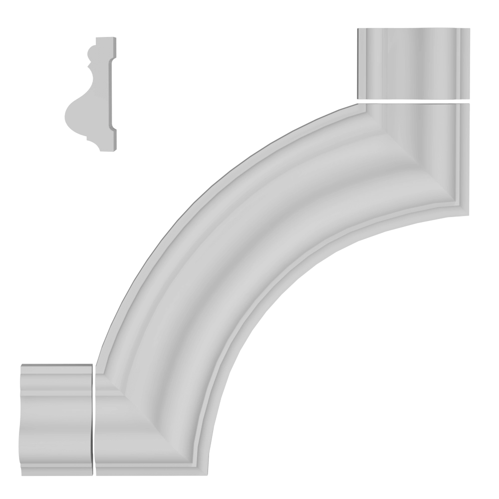 Orac Decor – Molding P801C 3D Model Orac Decor – Molding P801C 3D Model