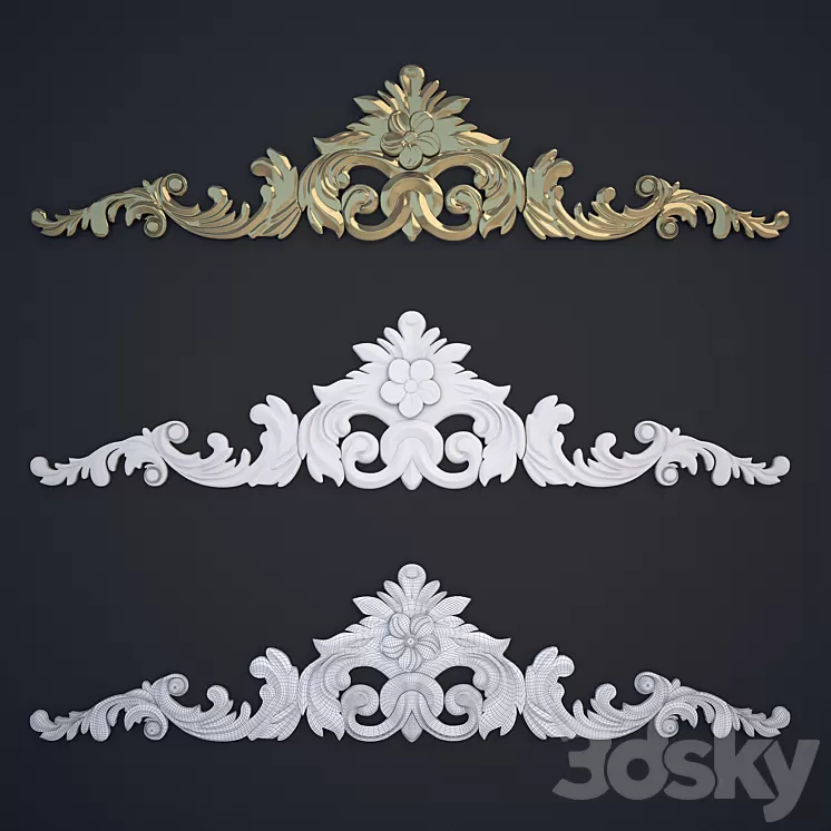 Orac Decor stucco 170 3D Model Orac Decor stucco 170 3D Model