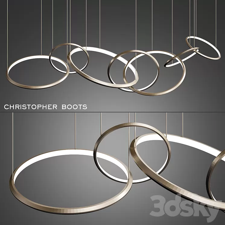 Oracle 3 ring by Christopher Boots 3D Model