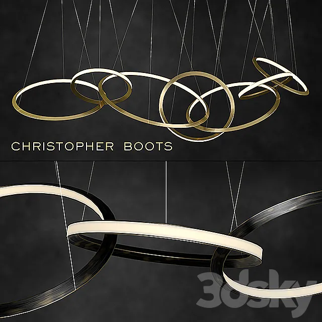Oracle Set Christopher Boots 3DModel