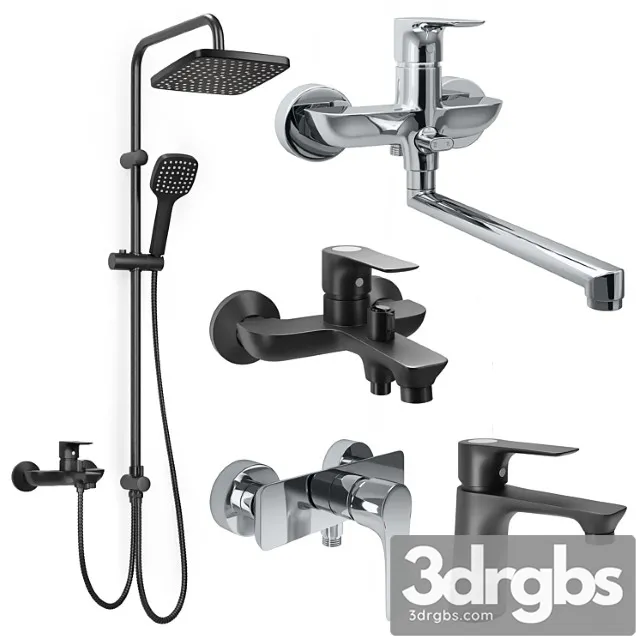 Orange Aristo Faucet 3D Model Download