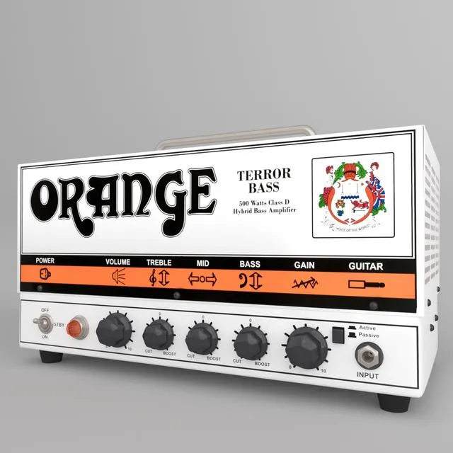 Orange_Bass_terror 3D Model