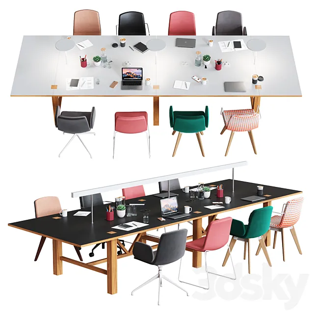 OrangeBox – Conference Table BAE 3DModel OrangeBox – Conference Table BAE 3DModel
