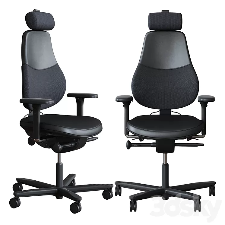 OrangeBox – Office Chair Flo 3D Model