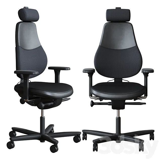 OrangeBox – Office Chair Flo 3DModel OrangeBox – Office Chair Flo 3DModel