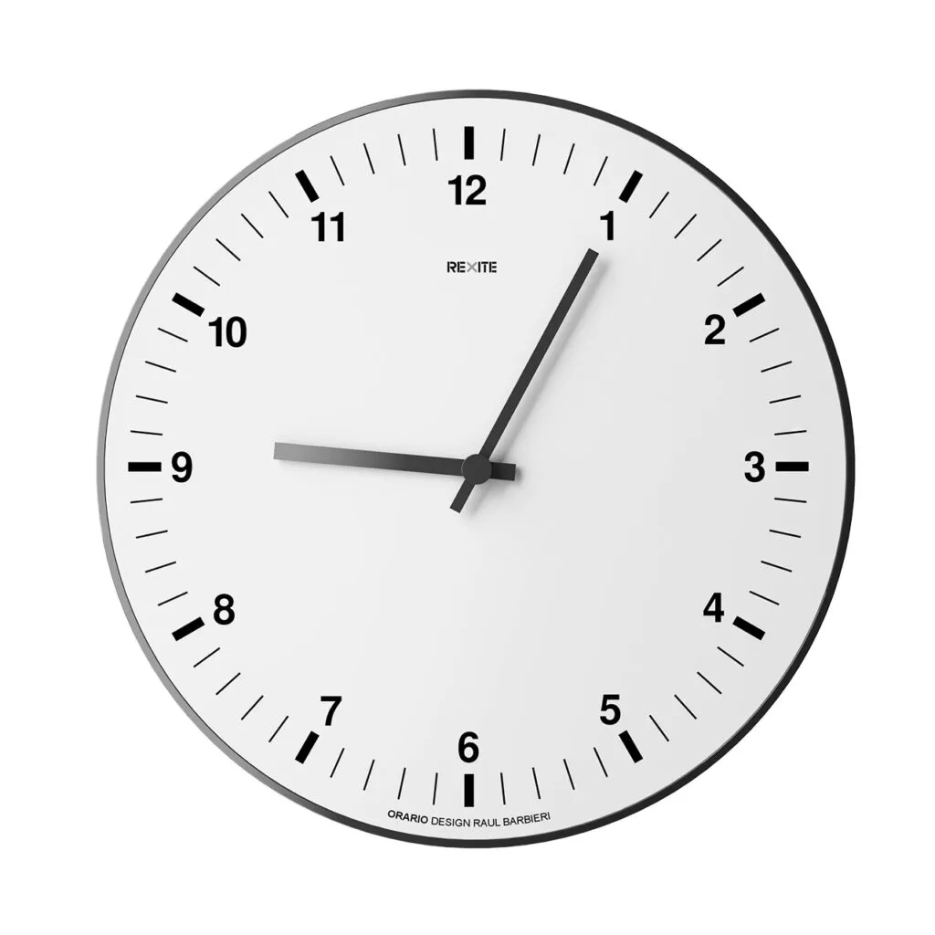 Orario Wall-mounted Clock by Rexite