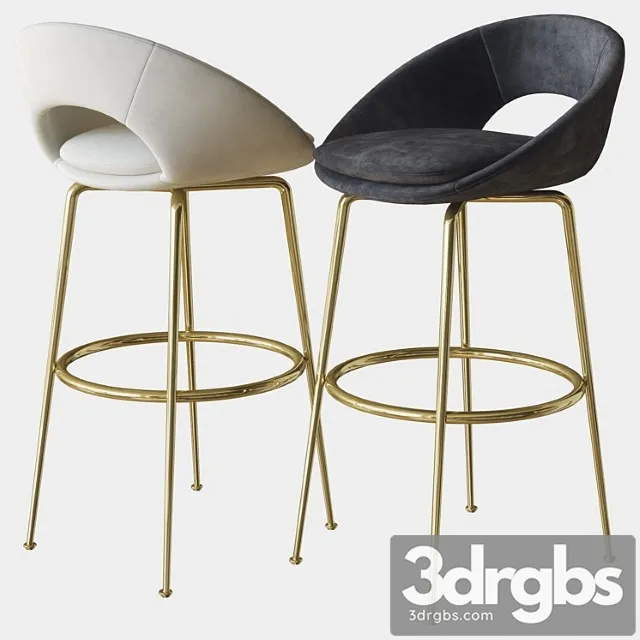 Orb bar stool west elm 2 3D Model Download Orb bar stool west elm 2 3D Model Download