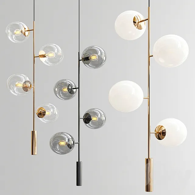 Orb Lounge Pendant 3D Model