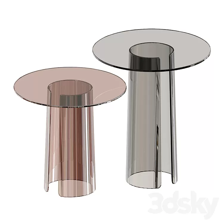 ORBIT Coffee tables di design Arredamento moderno Poliform 3D Model Free Download