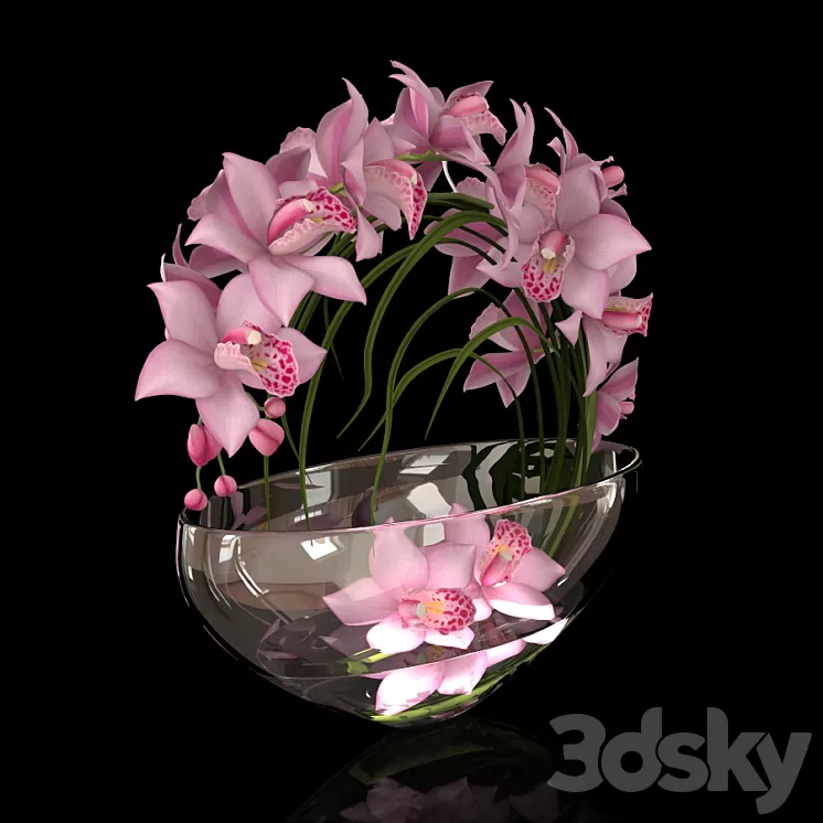 orchid 3D Model orchid 3D Model