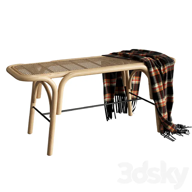 Orchid Edition TRAVERSE bench 3DModel Orchid Edition TRAVERSE bench 3DModel