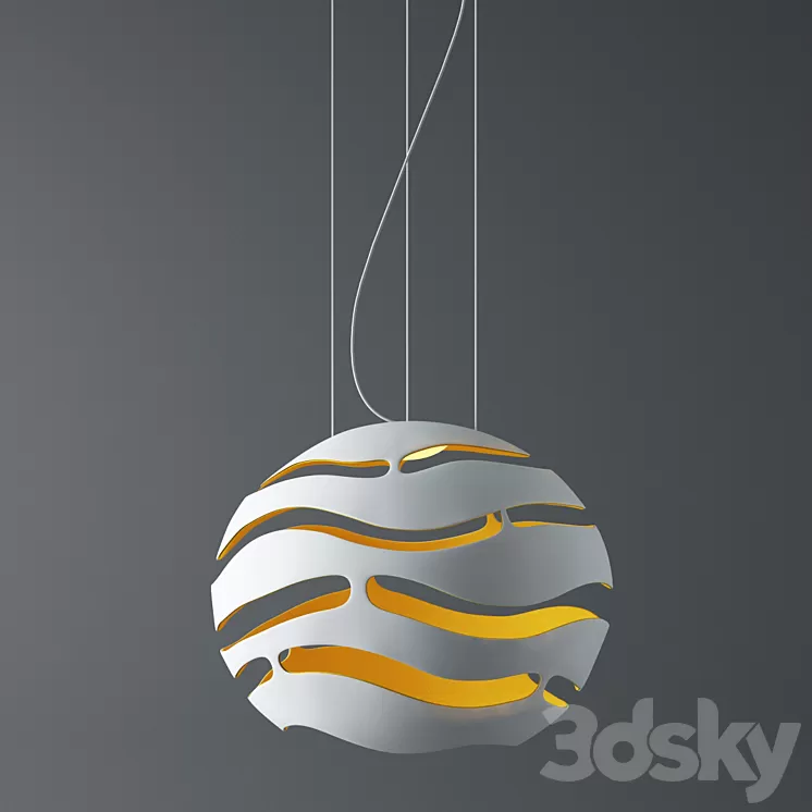 organic floor lamp 3D Model organic floor lamp 3D Model