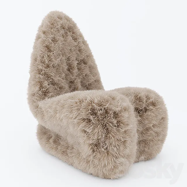 Organico chair 4 3DModel