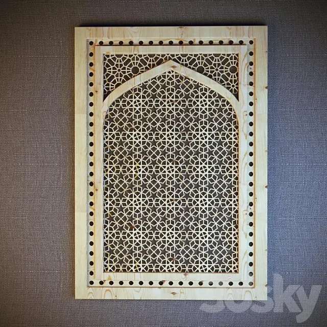 Oriental decor 3D Model Oriental decor 3D Model