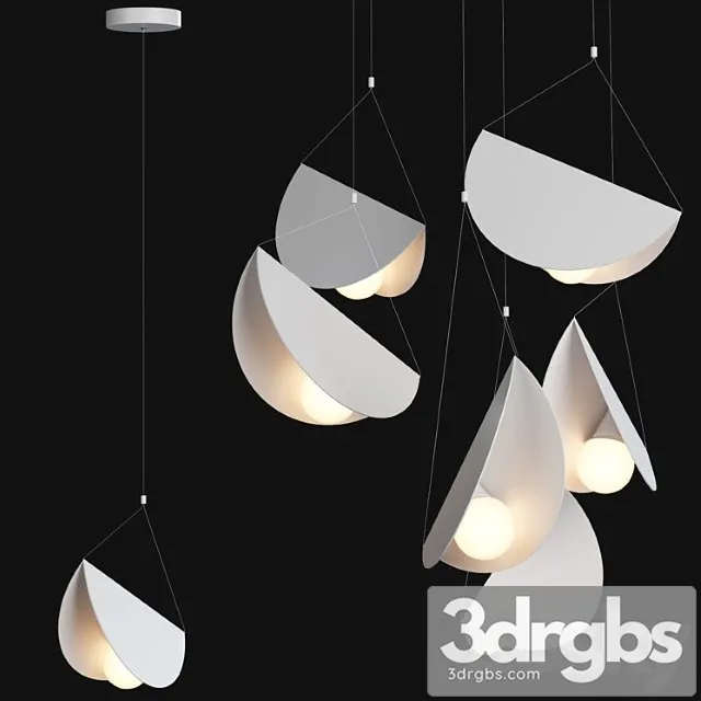 Origami Pendant Lamp With Aliexpress 065 3D Model Download