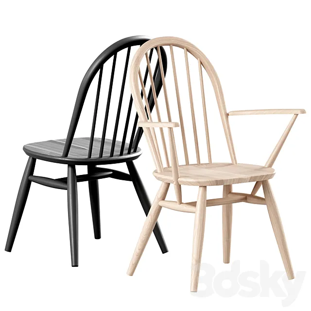 Originals Windsor Ercol 3D Model Originals Windsor Ercol 3D Model