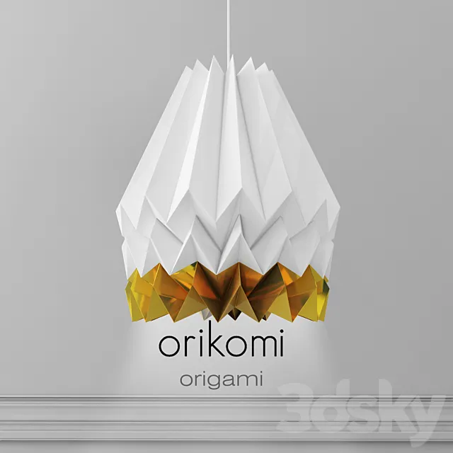ORIKOMI origami XL 3D Model ORIKOMI origami XL 3D Model