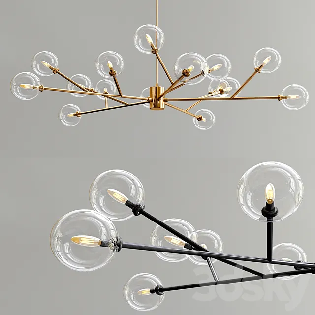 Orion 15 Pendant Light 3DModel