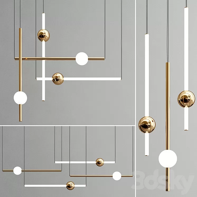 Orion Globe Light by Lee Broom 3D Model Orion Globe Light by Lee Broom 3D Model