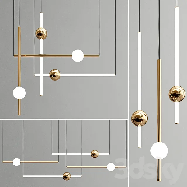 Orion Globe Light by Lee Broom 3DModel Orion Globe Light by Lee Broom 3DModel