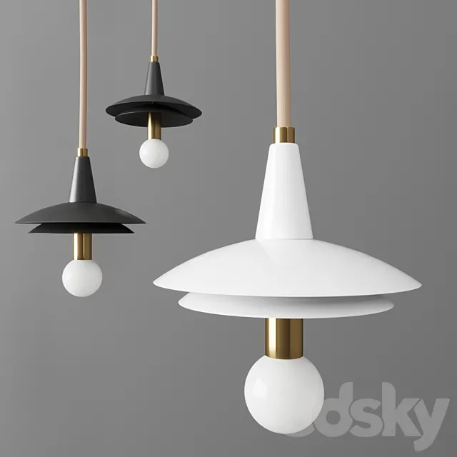 Orion Pendant light by Adam Gatchel 3DModel