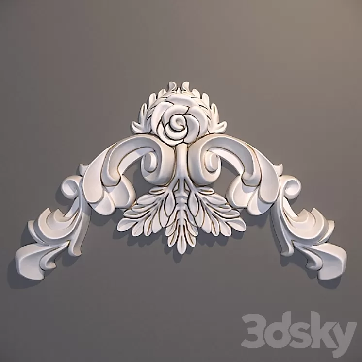 Ornament: Europlast 1.60.031 3D Model Ornament: Europlast 1.60.031 3D Model